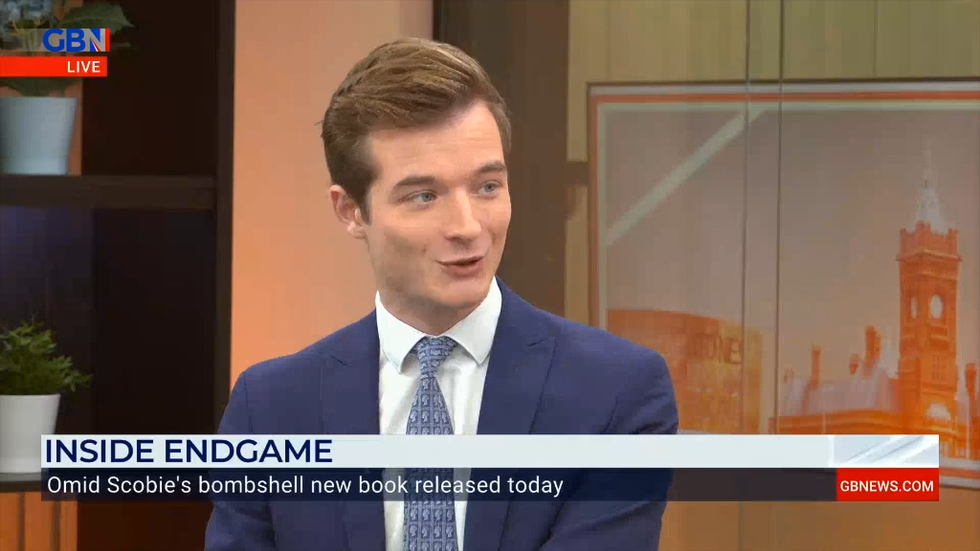 Cameron Walker appears on GB News