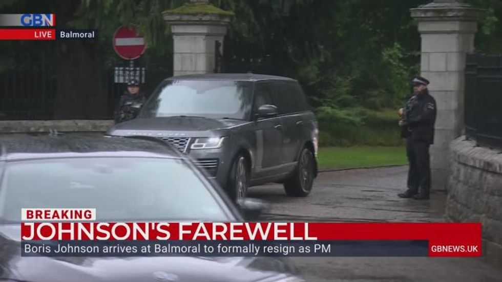 Boris Johnson formally resigns as PM in Balmoral meeting with Queen