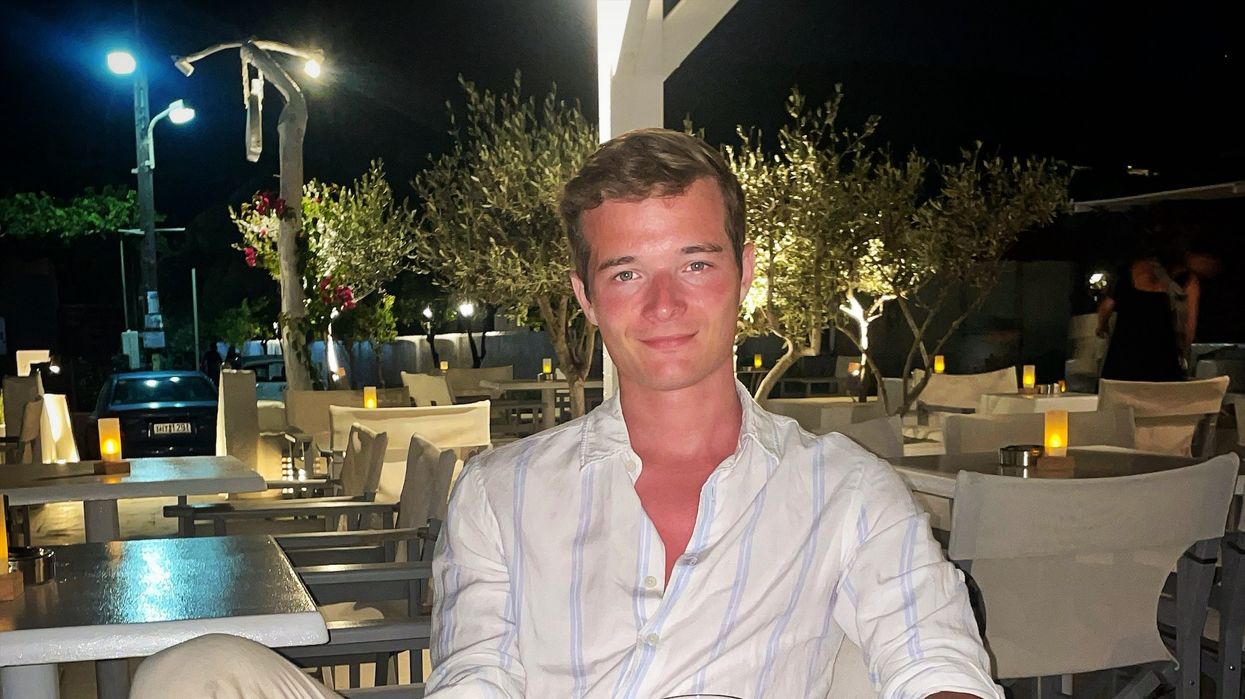 Cameron Walker in photo taken at a restaurant
