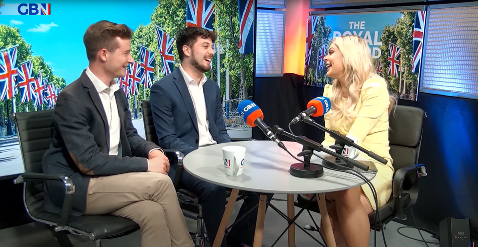 Cameron Walker, Svar Nanan-Sen and Ellie Costello