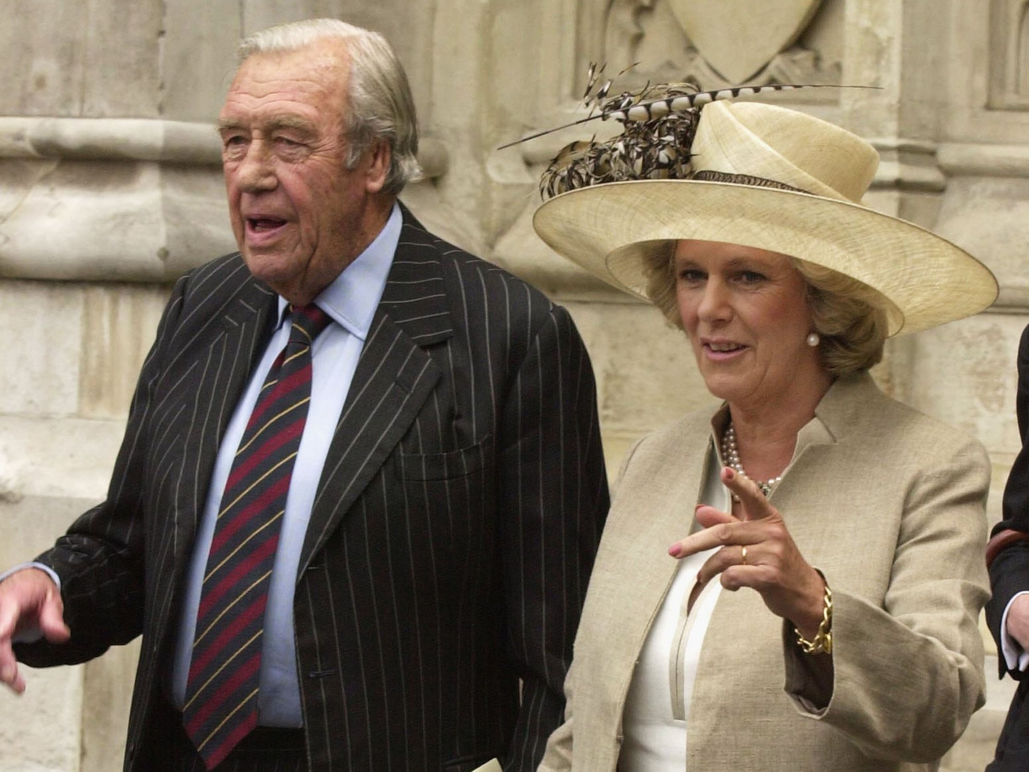 Camilla and Bruce Shand