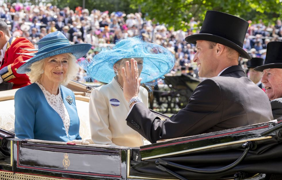 Camilla and Prince William