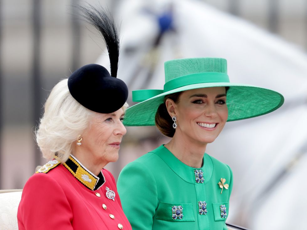 Camilla and Princess Kate