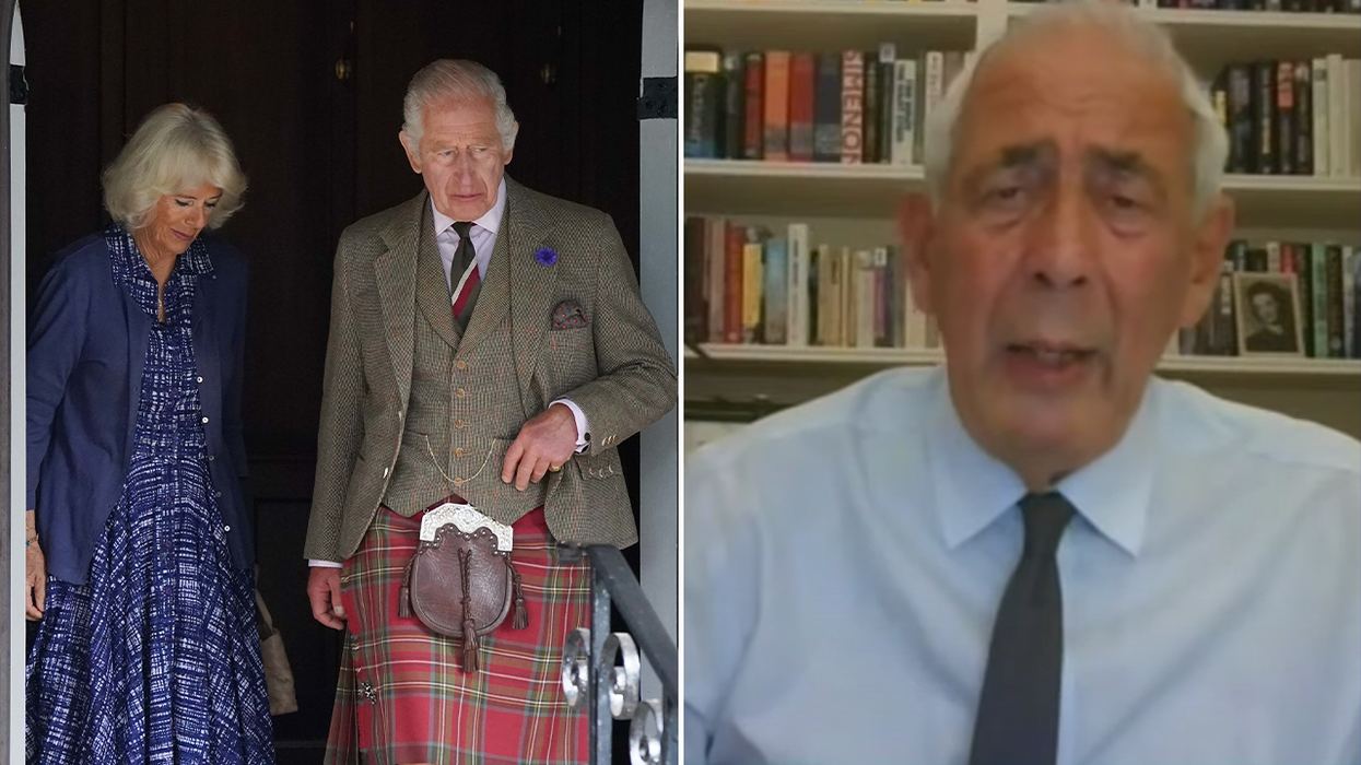 Camilla, Charles and Tom Bower