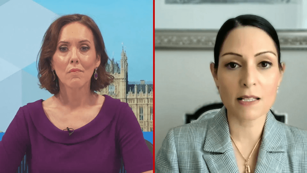 Camilla Tomiey, Priti Patel
