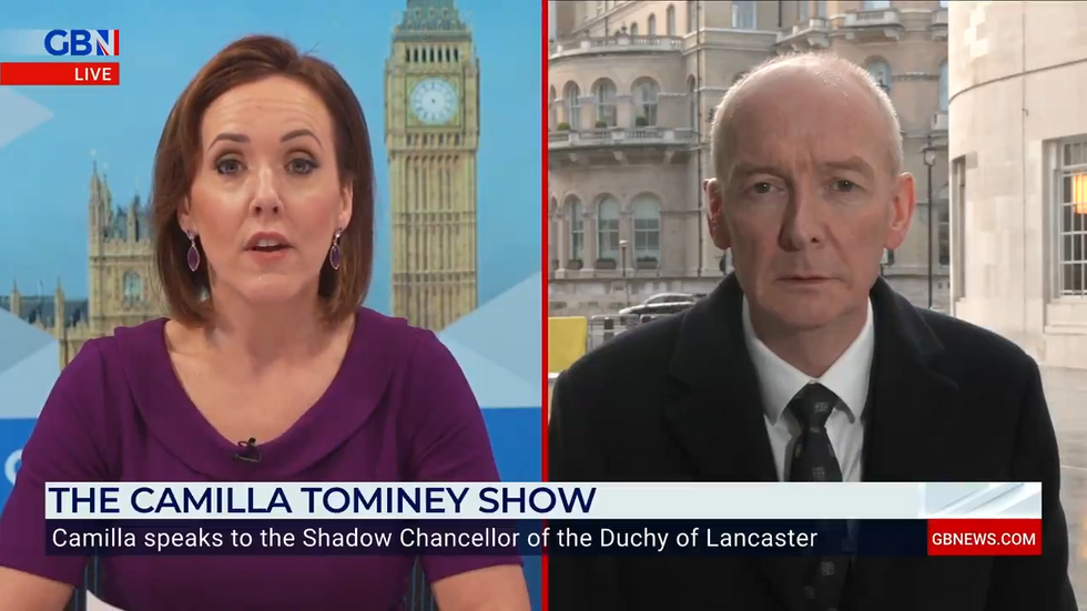 Camilla Tominey and Pat McFadden