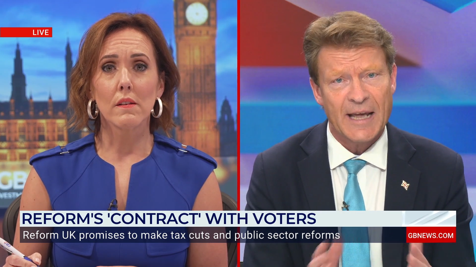 Camilla Tominey and Richard Tice