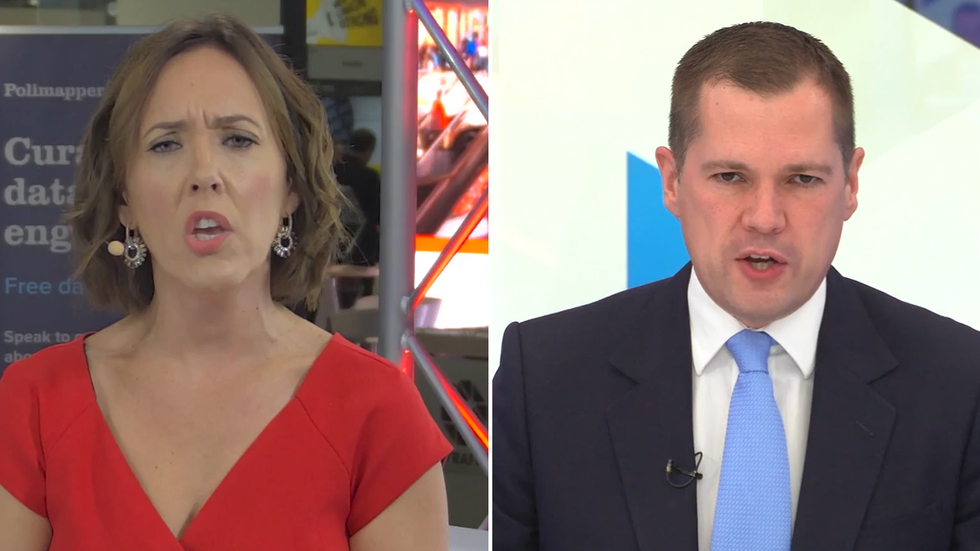 Camilla Tominey and Robert Jenrick