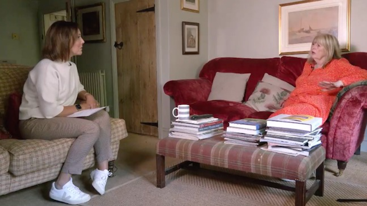 Camilla Tominey and Sally Stewart