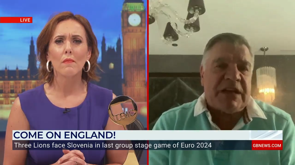 Camilla Tominey and Sam Allardyce