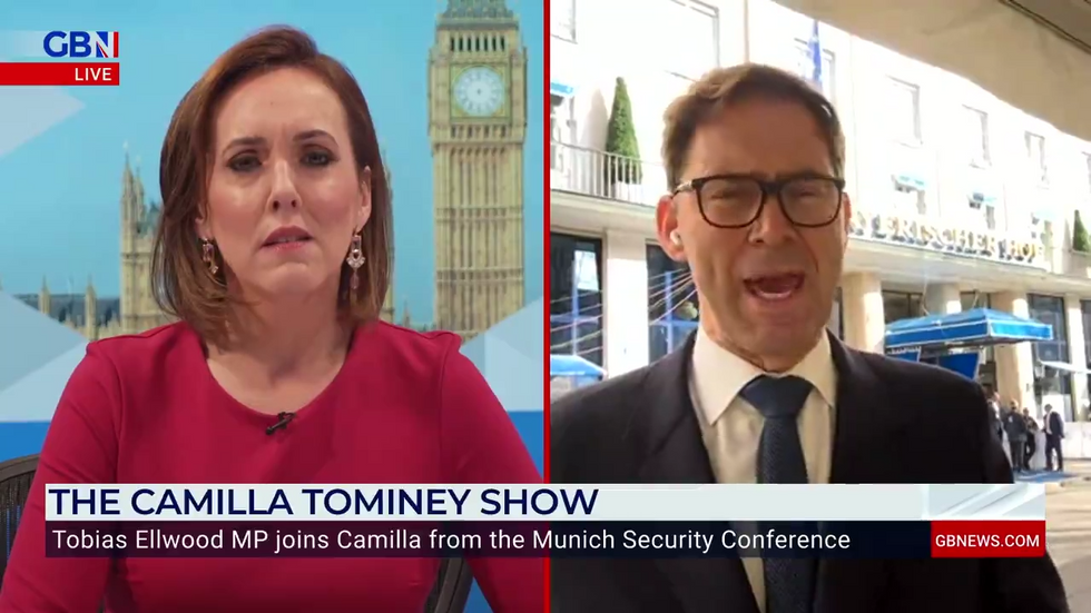 Camilla Tominey and Tobias Ellwood