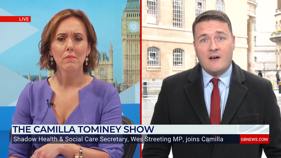 Camilla Tominey and Wes Streeting