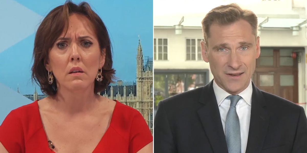 NextImg:Nigel Farage sparks fiery on-air clash as top Tory accuses Camilla Tominey of 'jumping down throats': 'Kemi isn't cutting through!'