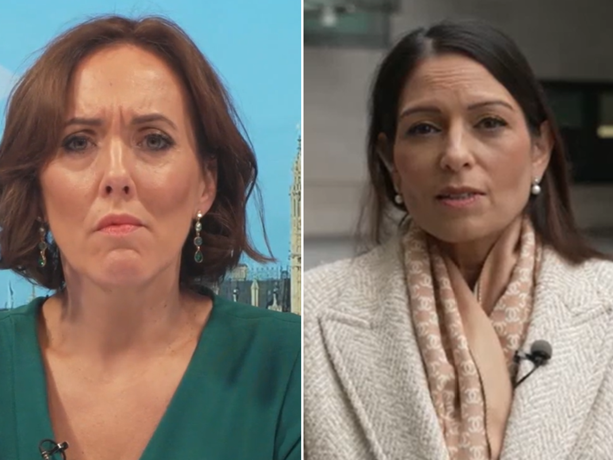 Camilla Tominey; Dame Priti Patel