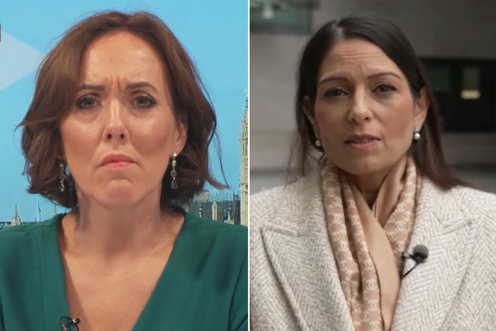 Camilla Tominey; Dame Priti Patel