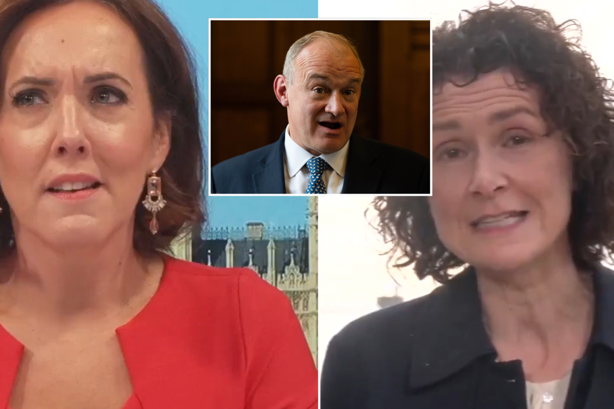 Camilla Tominey, Ed Davey and Wendy Chamberlain