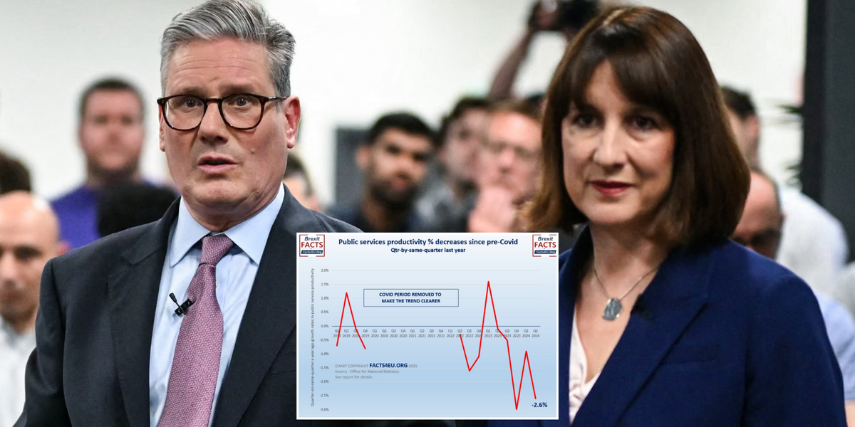 NextImg:Britain’s productivity CRISIS laid bare in four shocking graphs as public sector efficiency crumbles