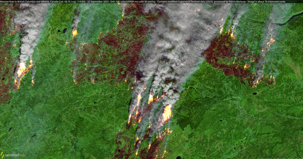 Canadian wildfires