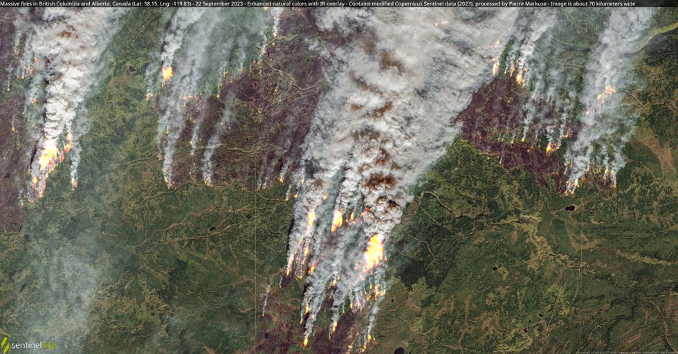 Canadian wildfires