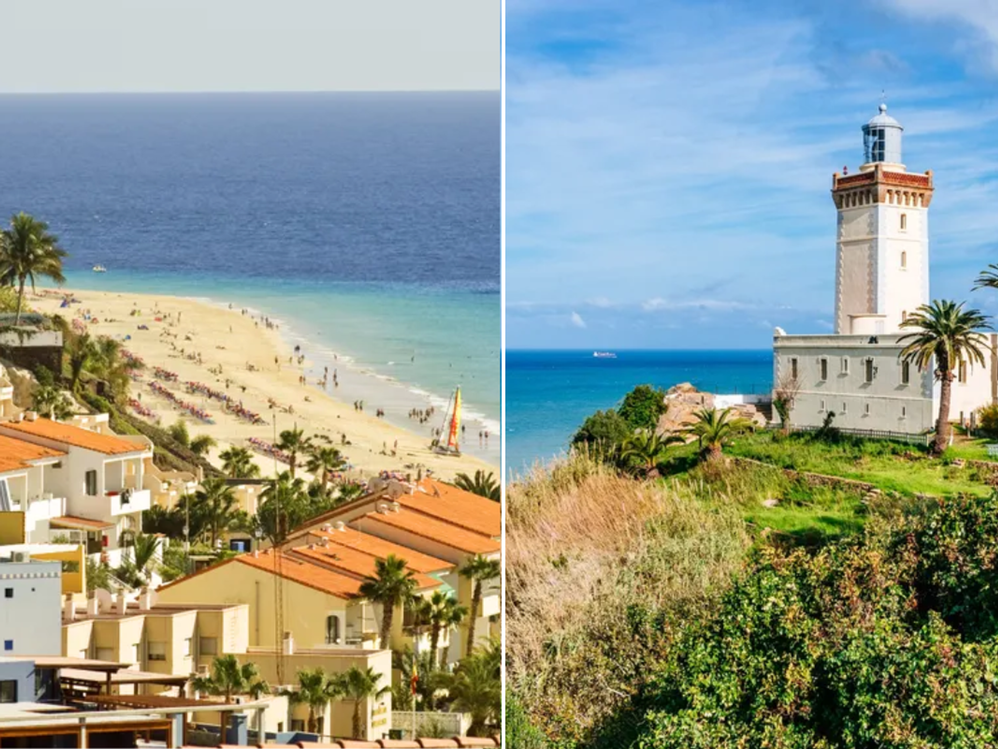 Canary Islands beaches / Tangier, Morocco