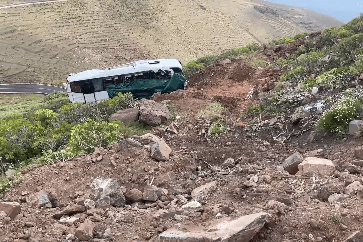 Canary Islands bus crash