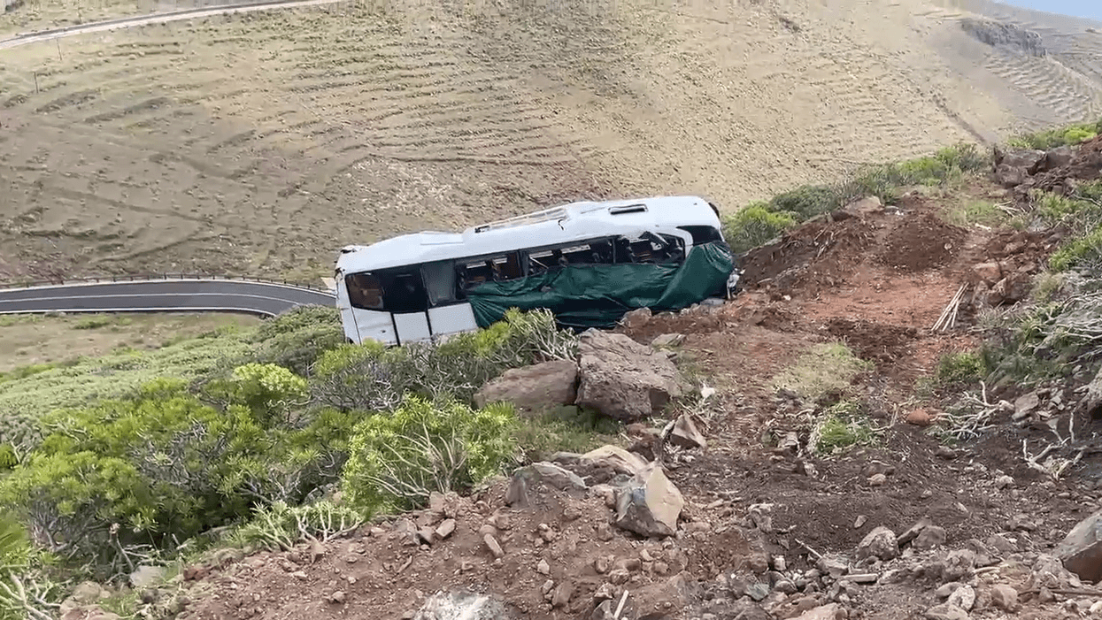 Canary Islands bus crash