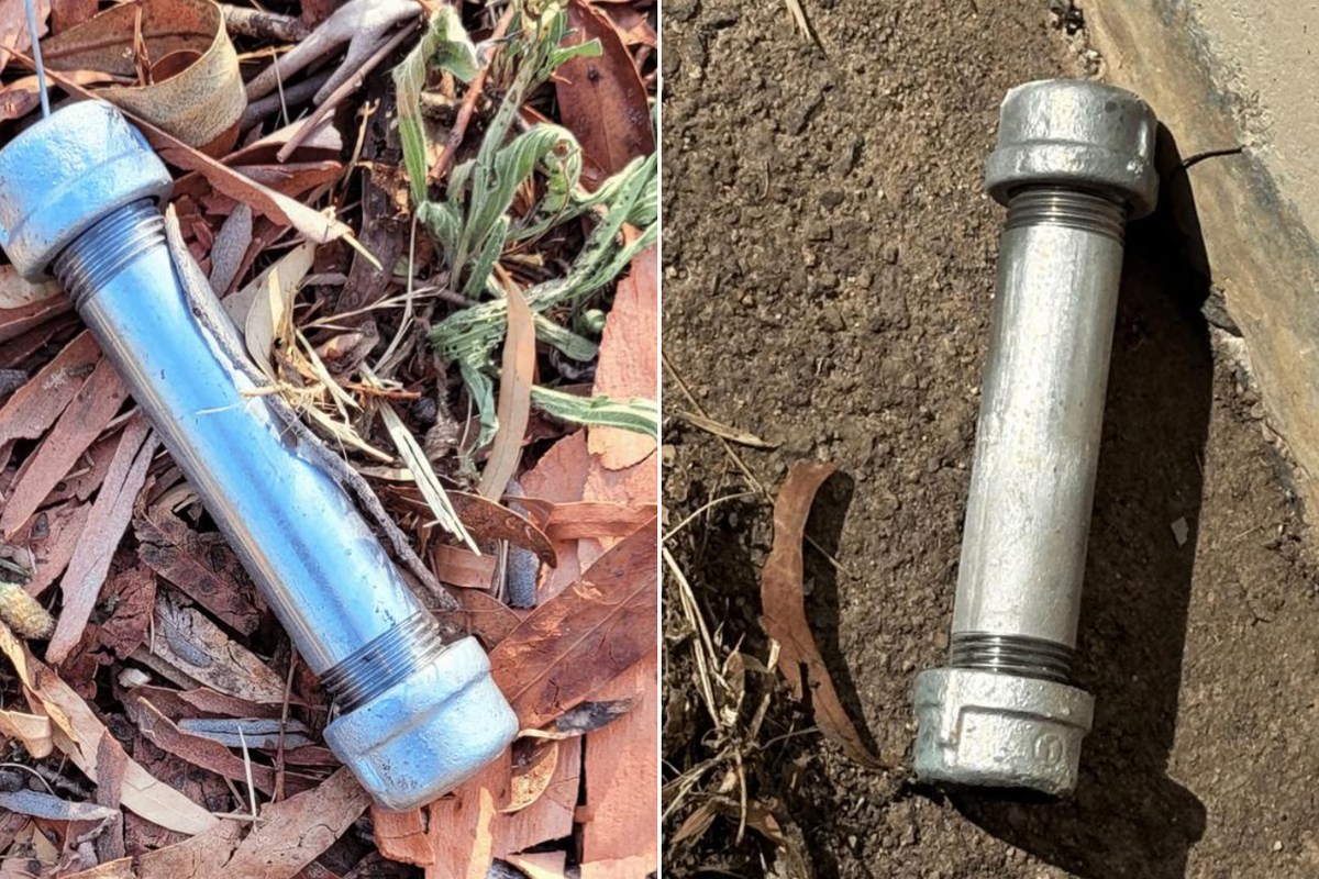 Canberra pipe bombs