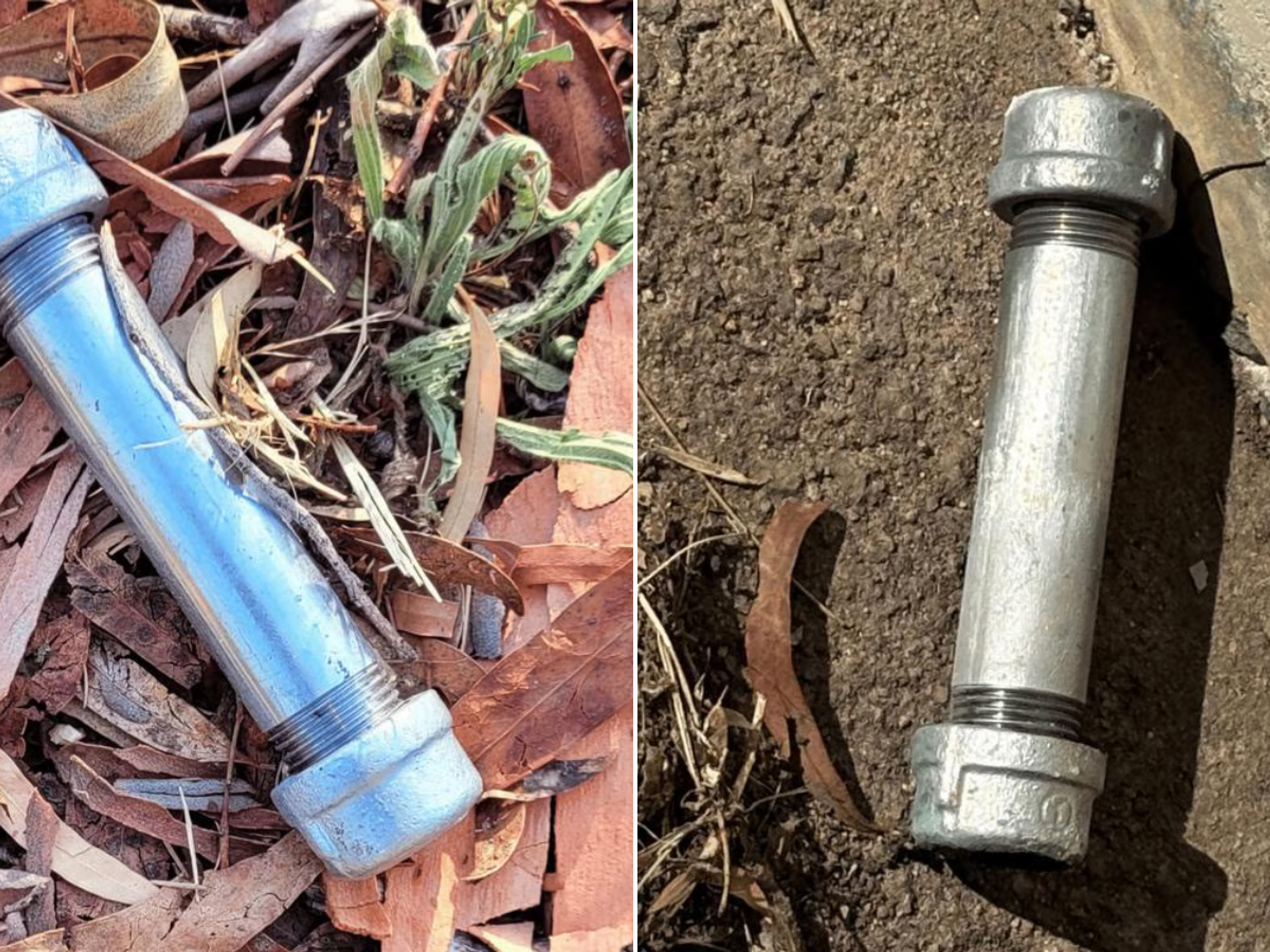 Canberra pipe bombs