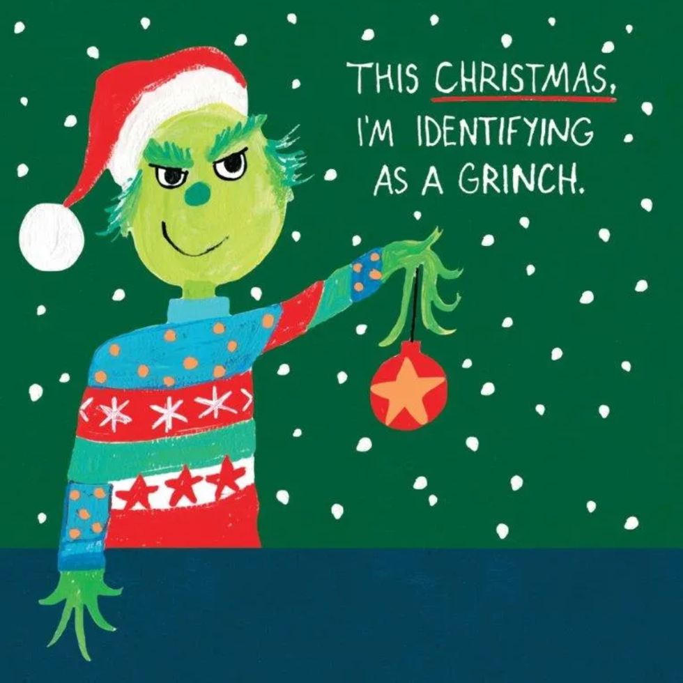 Cancelled Sainsbury's Christmas card