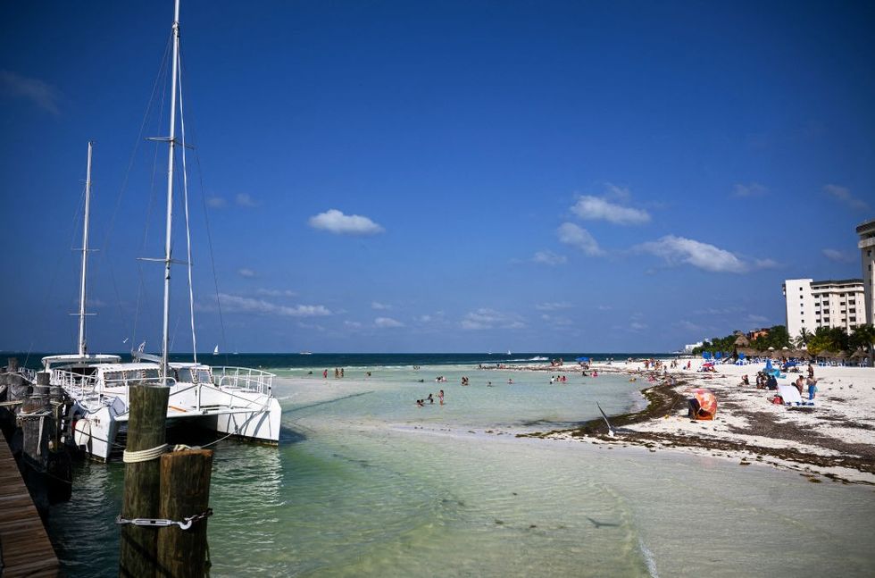 Cancun beach (file pic)