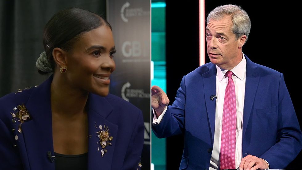 Candace Owens and Nigel Farage