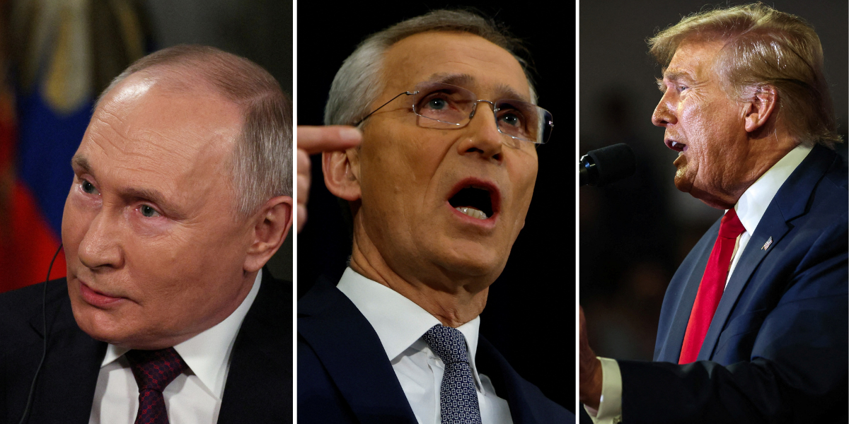 NextImg:POLL OF THE DAY: Is Trump right to warn Europe and not defend nations not funding Nato? - VOTE NOW
