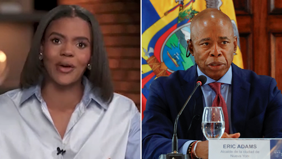 Candace Owens has hit out at Mayor Eric Adams