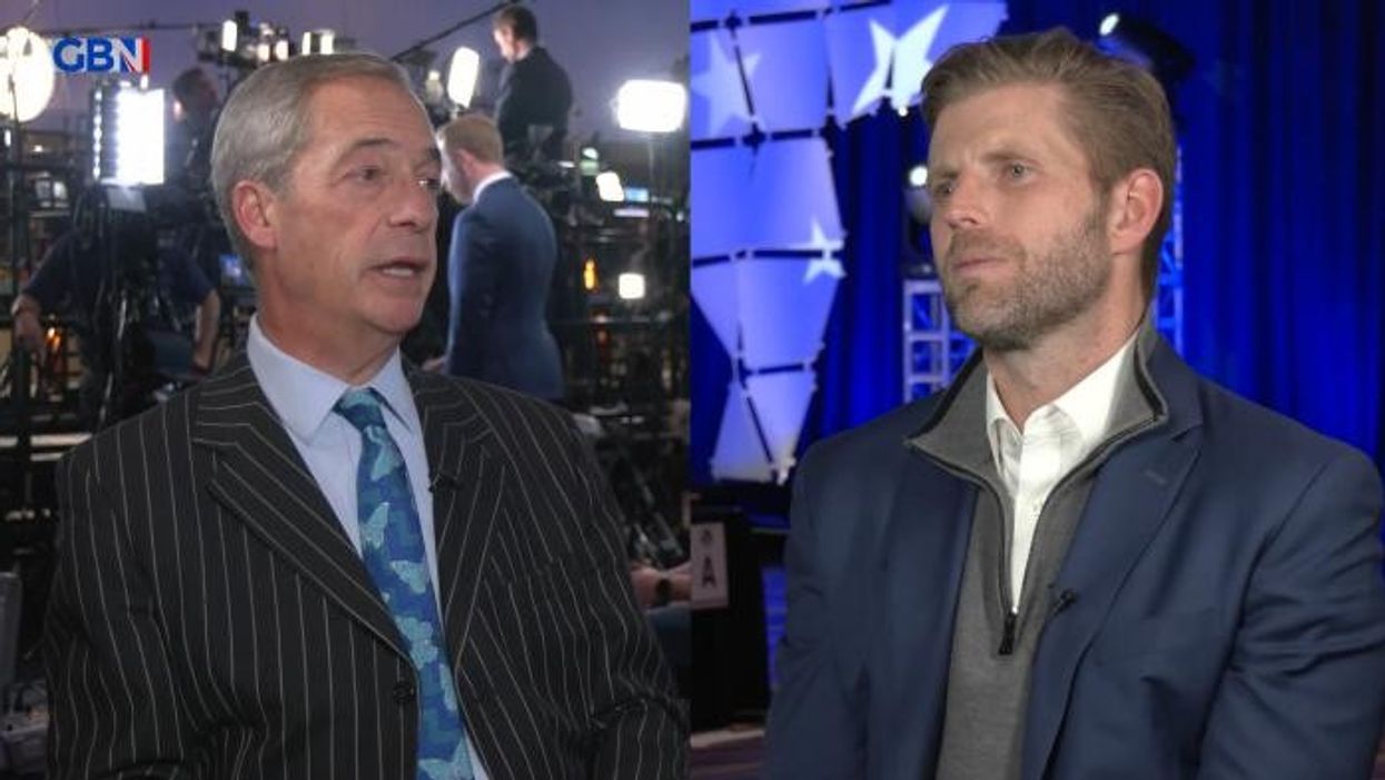 ‘Can’t even walk up the stairs!’ Eric Trump says Biden WON’T be Democrat nominee for president