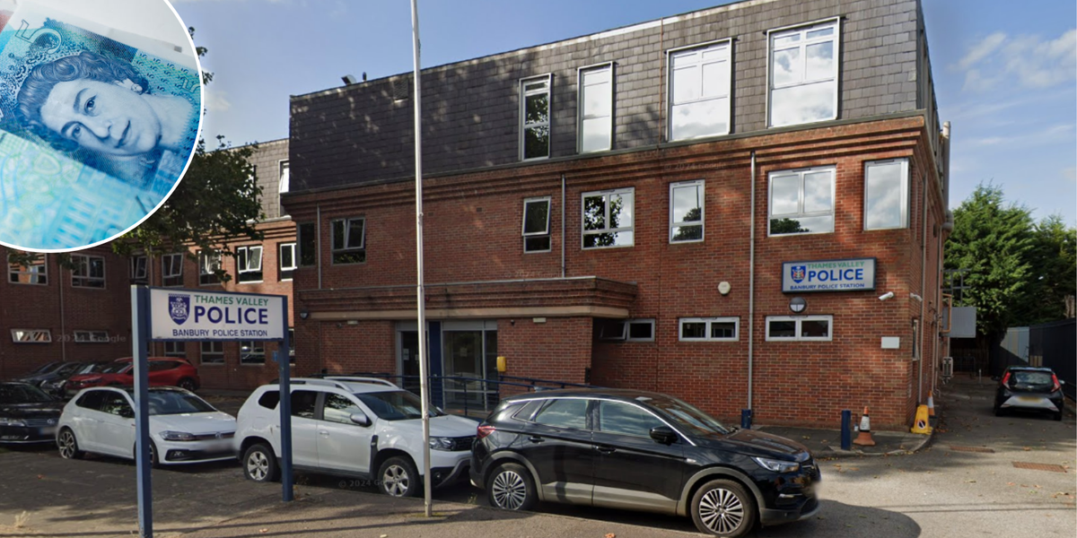 Police officer brazenly steals £5 note from member of the public while on duty Police officer brazenly steals £5 note from member of the public while on duty