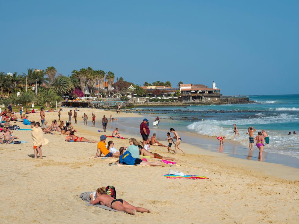 Cape Verde beach