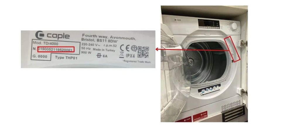 Caple Heat Pump Tumble Dryer