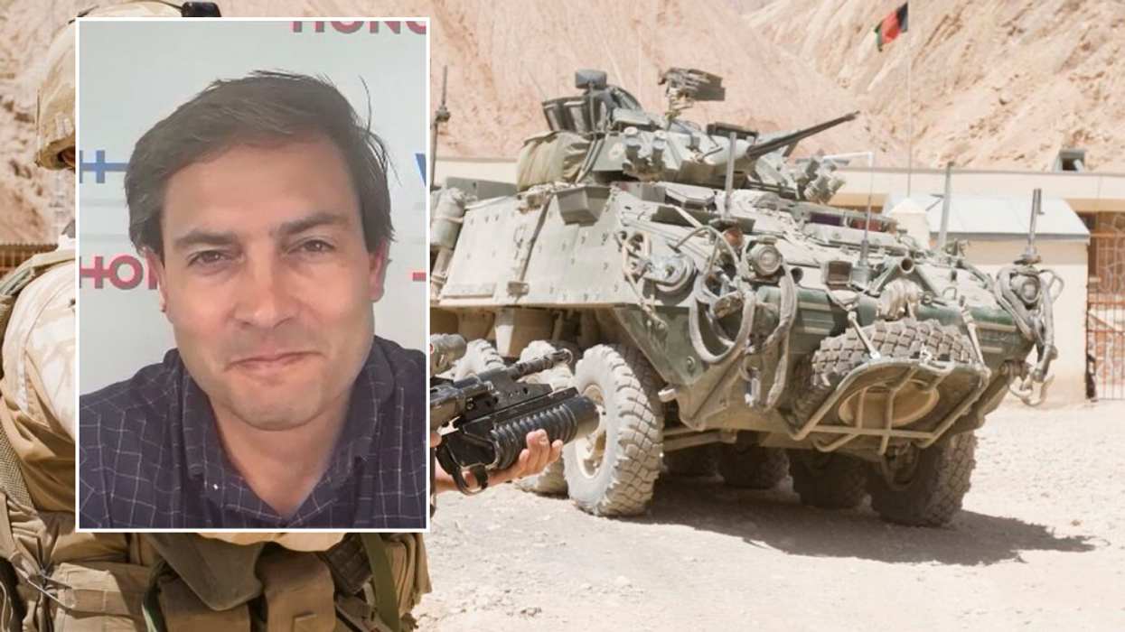 Captain Barcott, US army Afghanistan