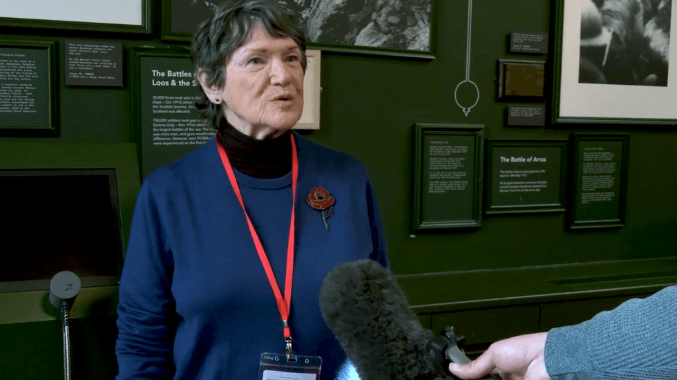 Captain Clive Franklyn Collett's granddaughter Mandy