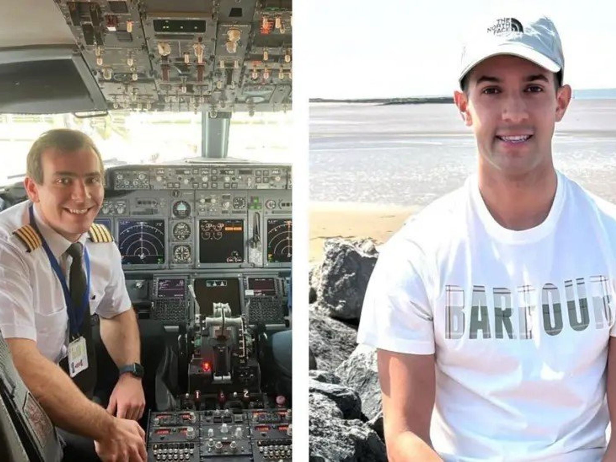 Captain Matthew Greenhalgh and Senior First Officer Jamie Fernandes