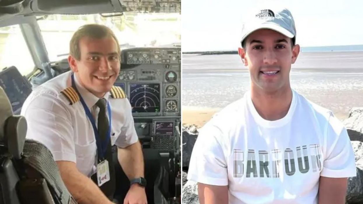 Captain Matthew Greenhalgh and Senior First Officer Jamie Fernandes