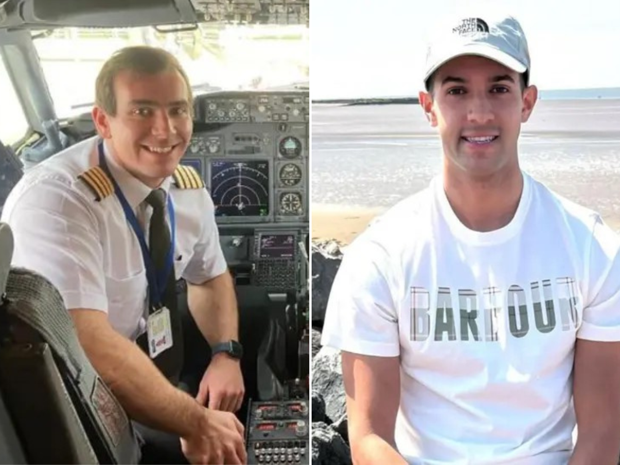 Captain Matthew Greenhalgh and Senior First Officer Jamie Fernandes