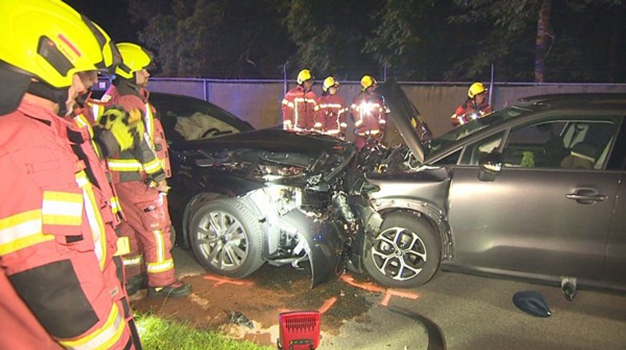 Car crash in Germany