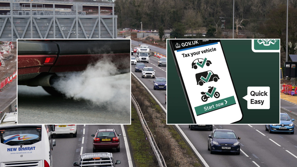 Car emissions and car tax on UK roads