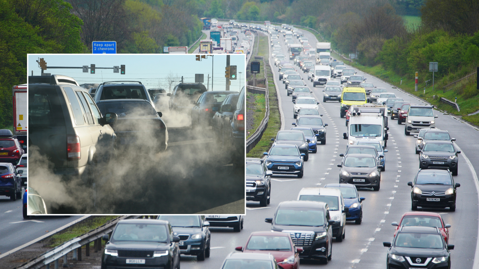 Car emissions and UK road