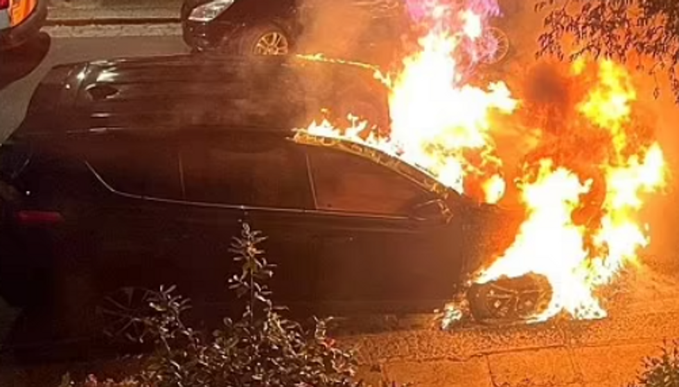 Car explosion