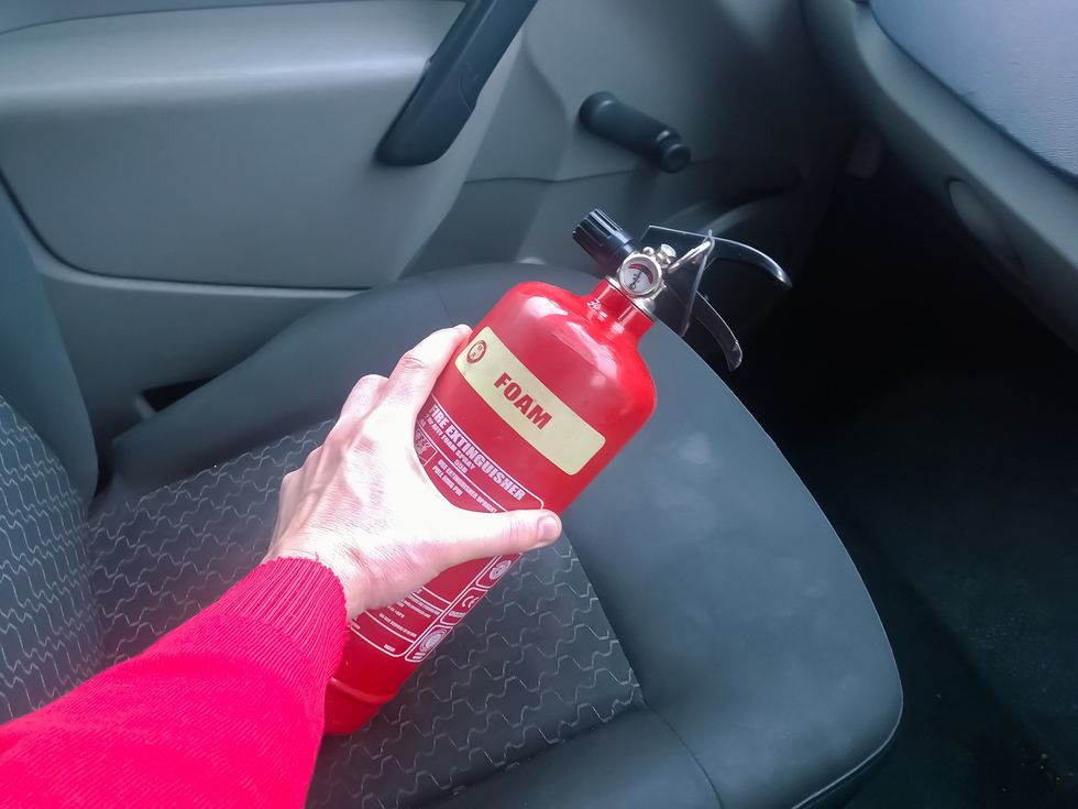 Car fire extinguisher