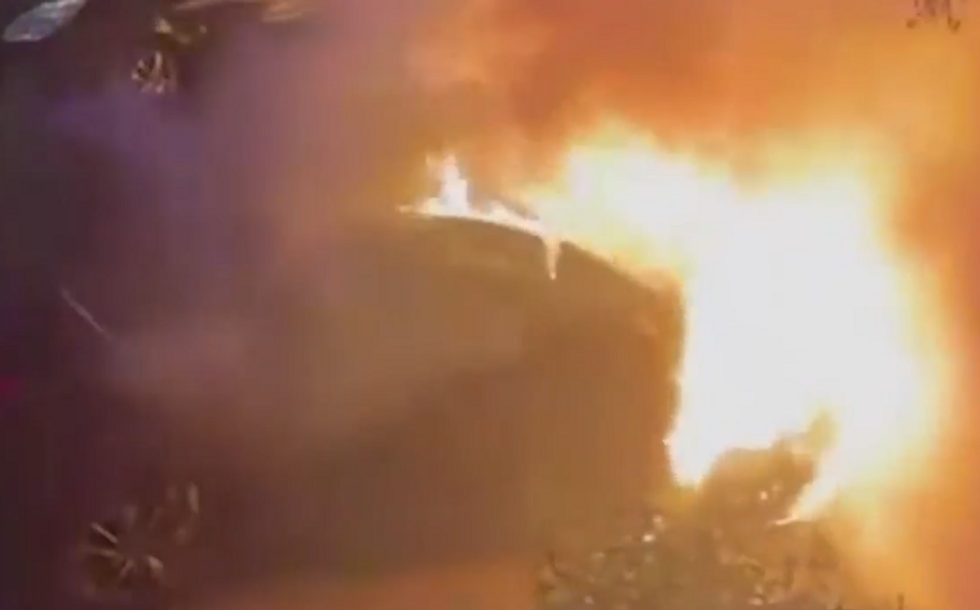Car fire