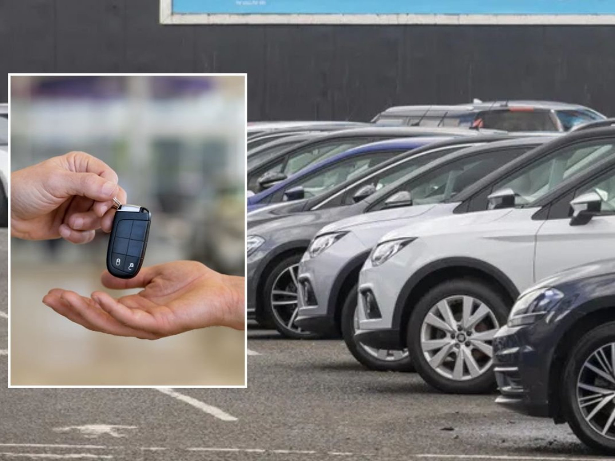 Car fob and a car dealership