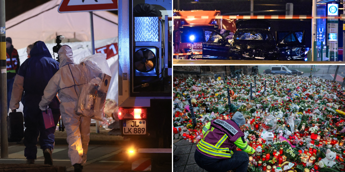 NextImg:German Christmas market attack death toll rises to six as woman succumbs to injuries in hospital